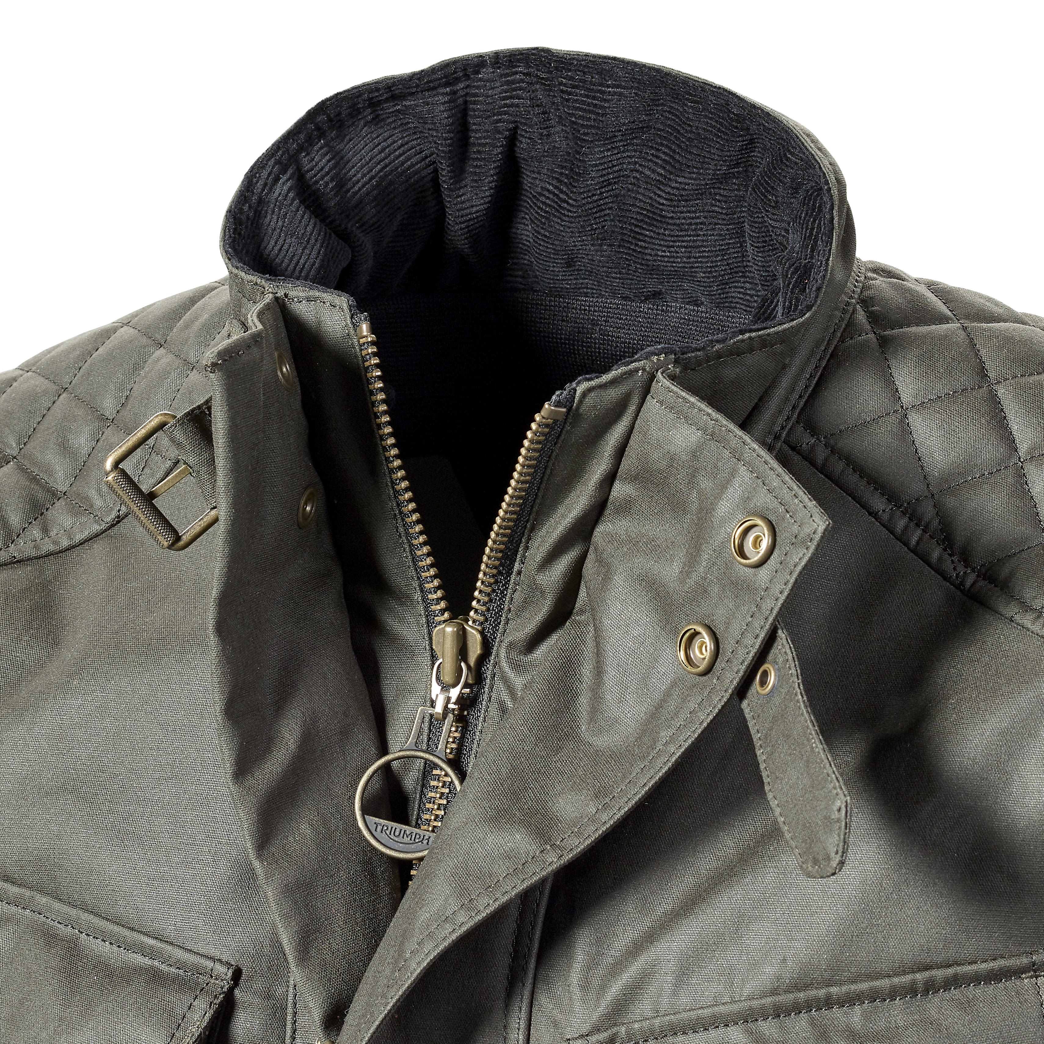 Beck Wax Cotton Khaki Jacket | Motorcycle Clothing